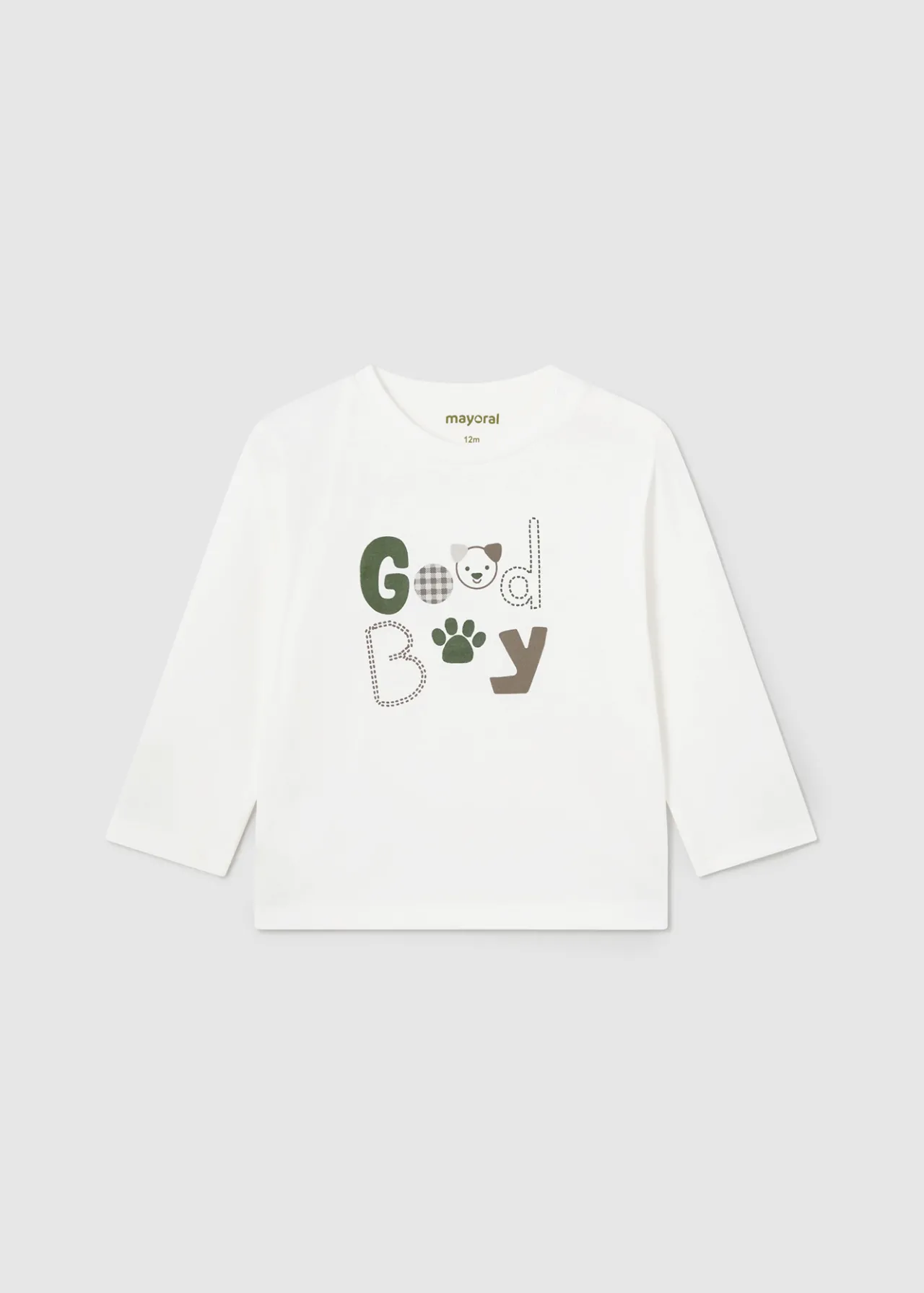 BOY Mayoral Baby Set of 2 Puppy T-Shirts