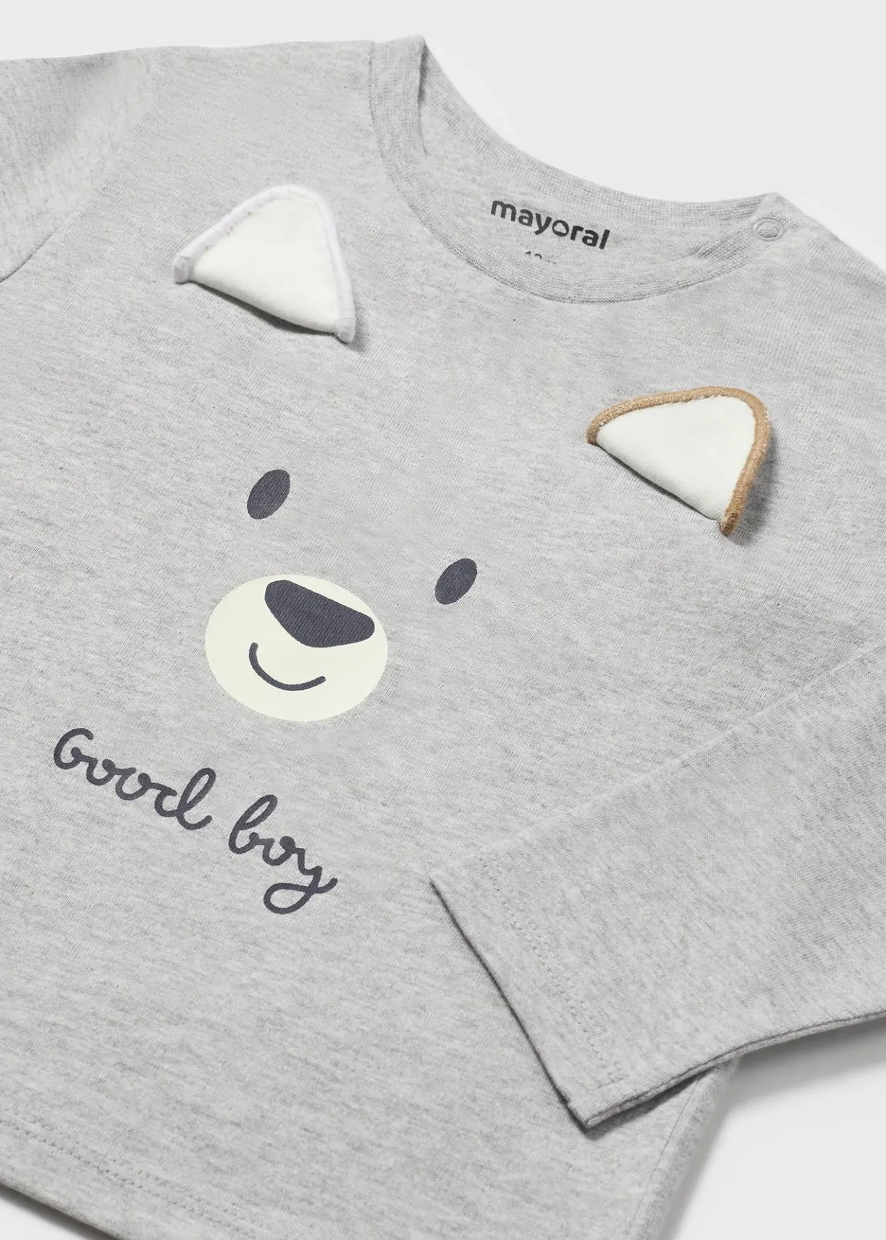 BOY Mayoral Baby Set of 2 Puppy T-Shirts