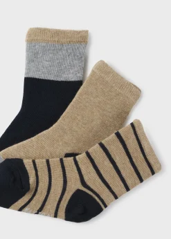 BOY Mayoral Baby Set of 3 Socks