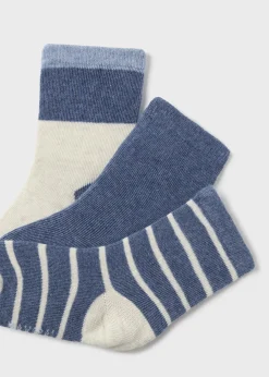 BOY Mayoral Baby Set of 3 Socks