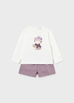Mayoral Baby Shorts and T-Shirt Set