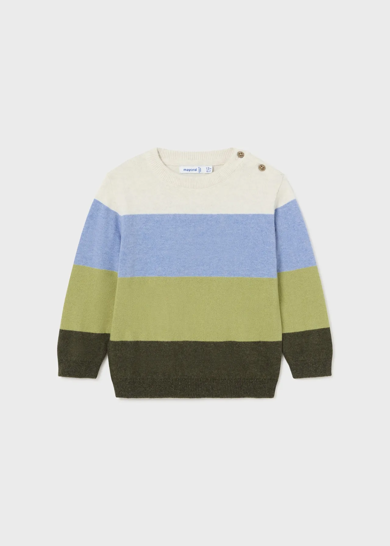 BOY Mayoral Baby Striped Sweater