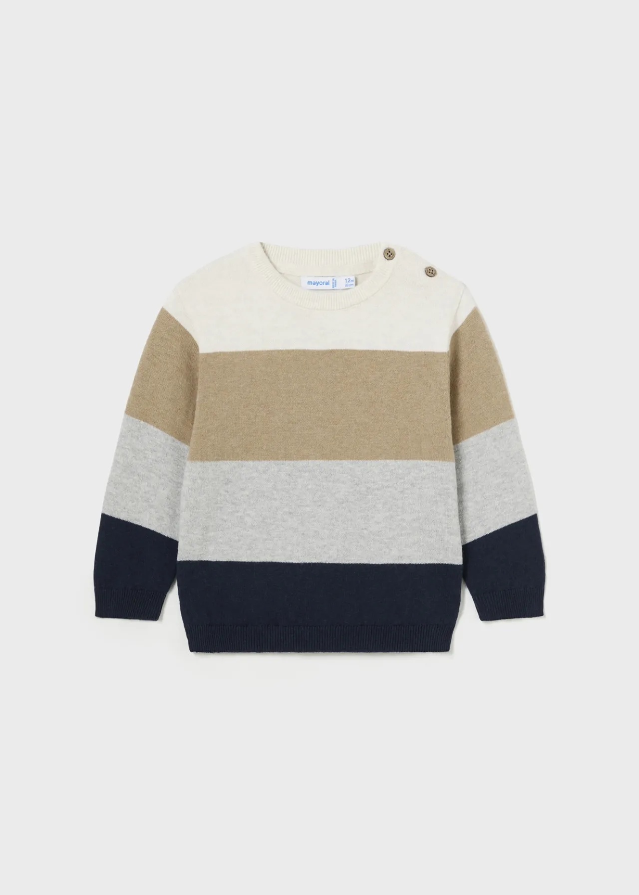 BOY Mayoral Baby Striped Sweater