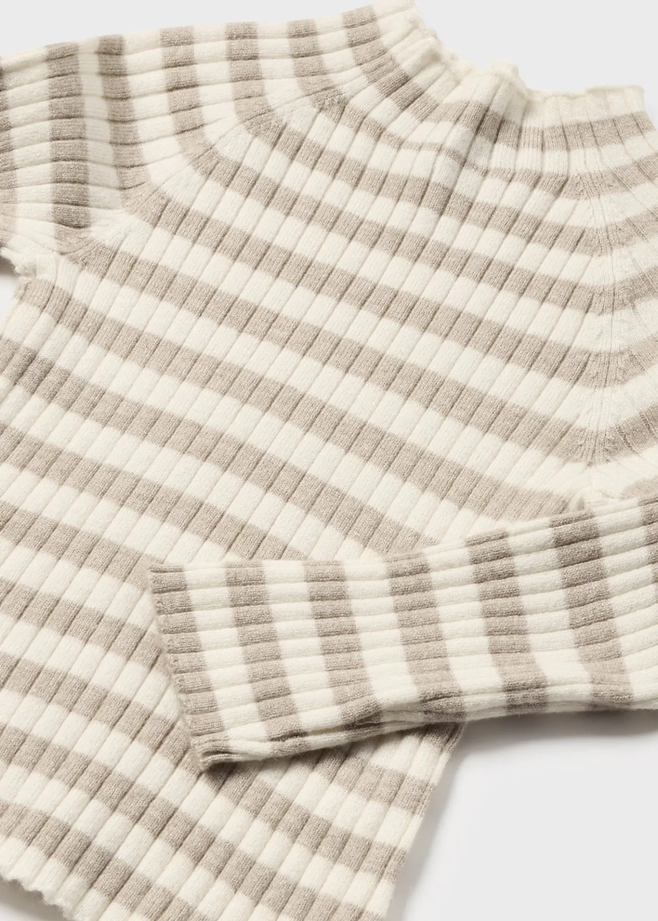 Mayoral Baby Striped Turtleneck