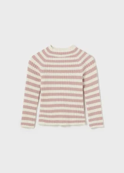 Mayoral Baby Striped Turtleneck