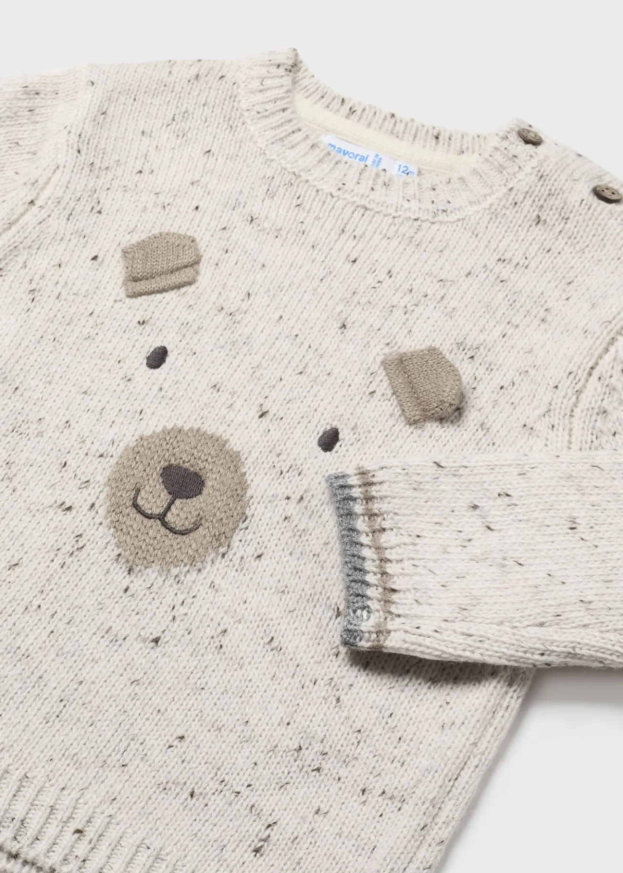 BOY Mayoral Baby Teddy Sweater