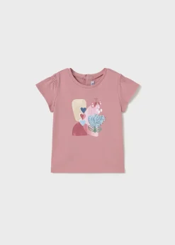 Mayoral Baby T-Shirt with Embossed Applique