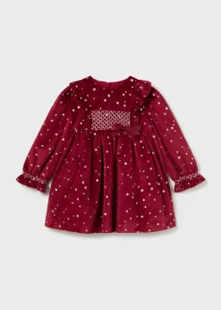 Mayoral Baby Velvet Dress