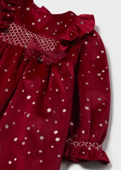 Mayoral Baby Velvet Dress