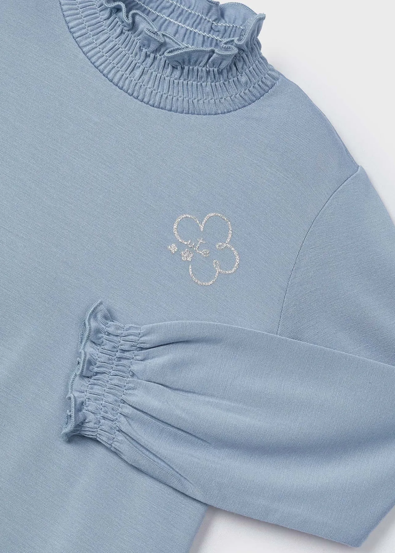 Mayoral Basic mock-neck t-shirt girls