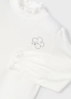 Mayoral Basic mock-neck t-shirt girls