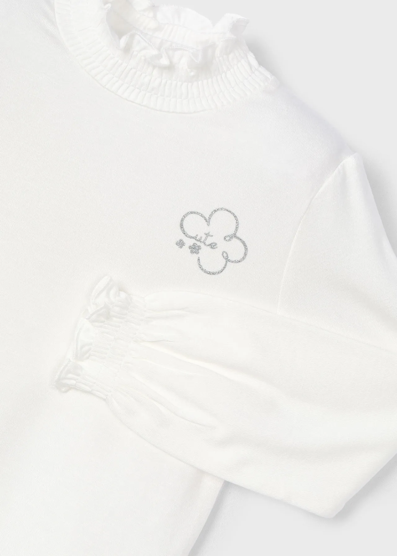 Mayoral Basic mock-neck t-shirt girls