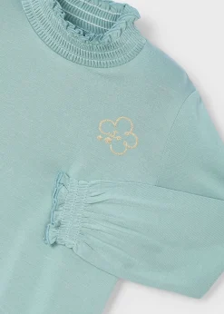 Mayoral Basic mock-neck t-shirt girls