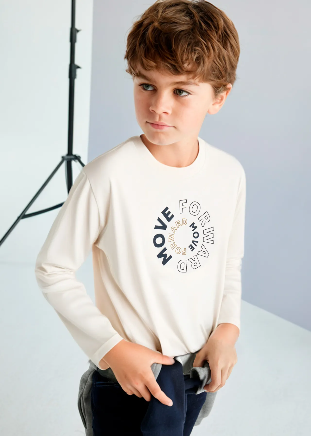 BOY Mayoral Basic t-shirt letters boys