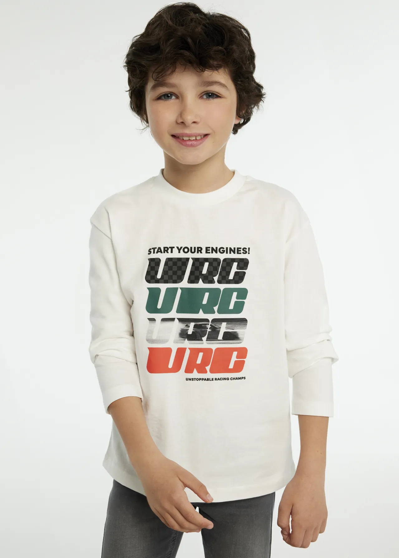 BOY Mayoral Boy 2 Piece Motor Print Set