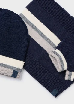 BOY Mayoral Boy 3 Piece Set with Hat