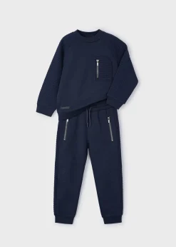 BOY Mayoral Boy 2 Piece Zip Detail Tracksuit Set