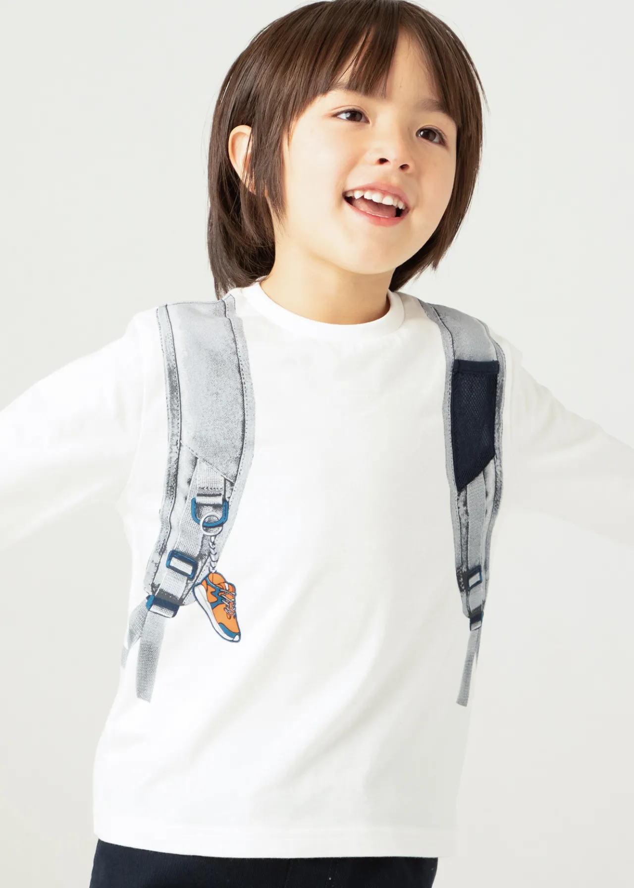BOY Mayoral Boy Backpack Print T-Shirt