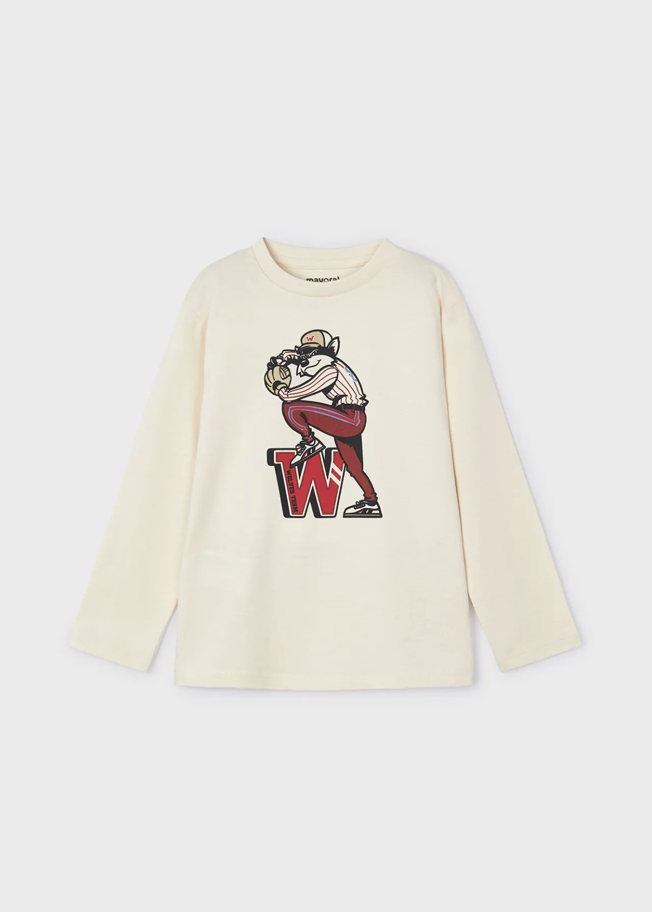 BOY Mayoral Boy Baseball Print T-Shirt