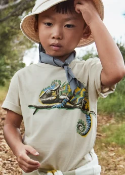 BOY Mayoral Boy Chameleon Graphic T-Shirt