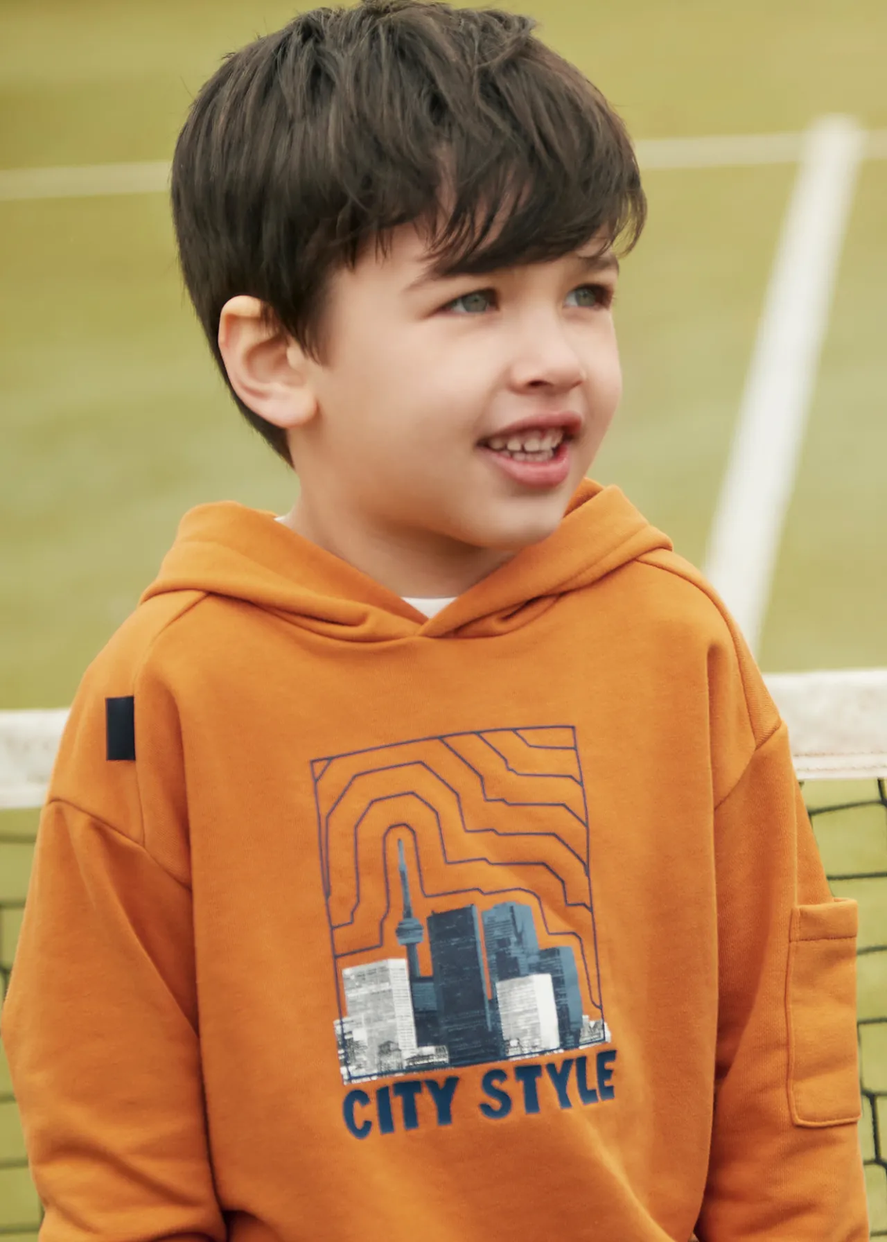 BOY Mayoral Boy City Print Hoodie