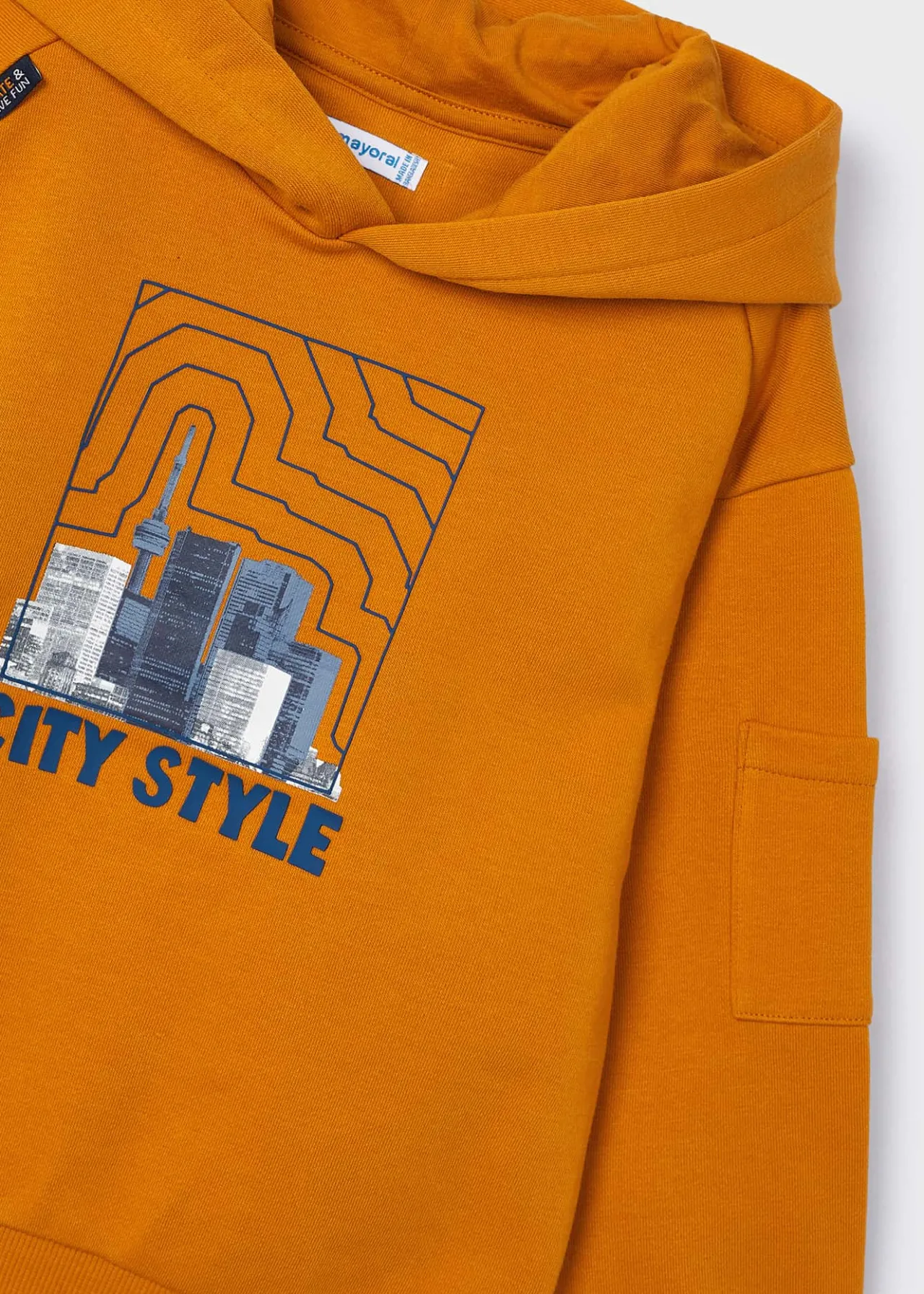 BOY Mayoral Boy City Print Hoodie