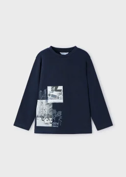 BOY Mayoral Boy City Print T-Shirt