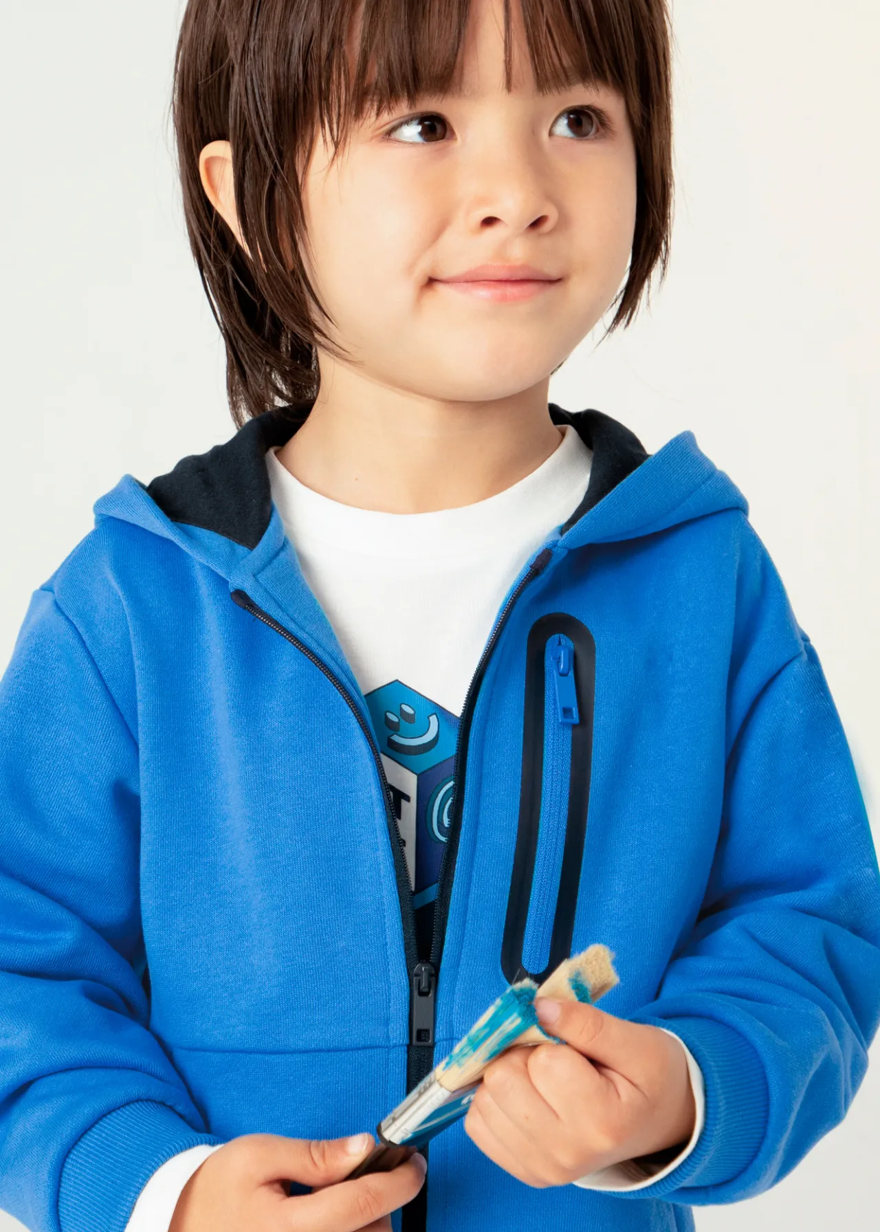 BOY Mayoral Boy Contrast Zip Jacket