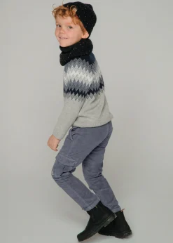 BOY Mayoral Boy Corduroy Cargo Pants