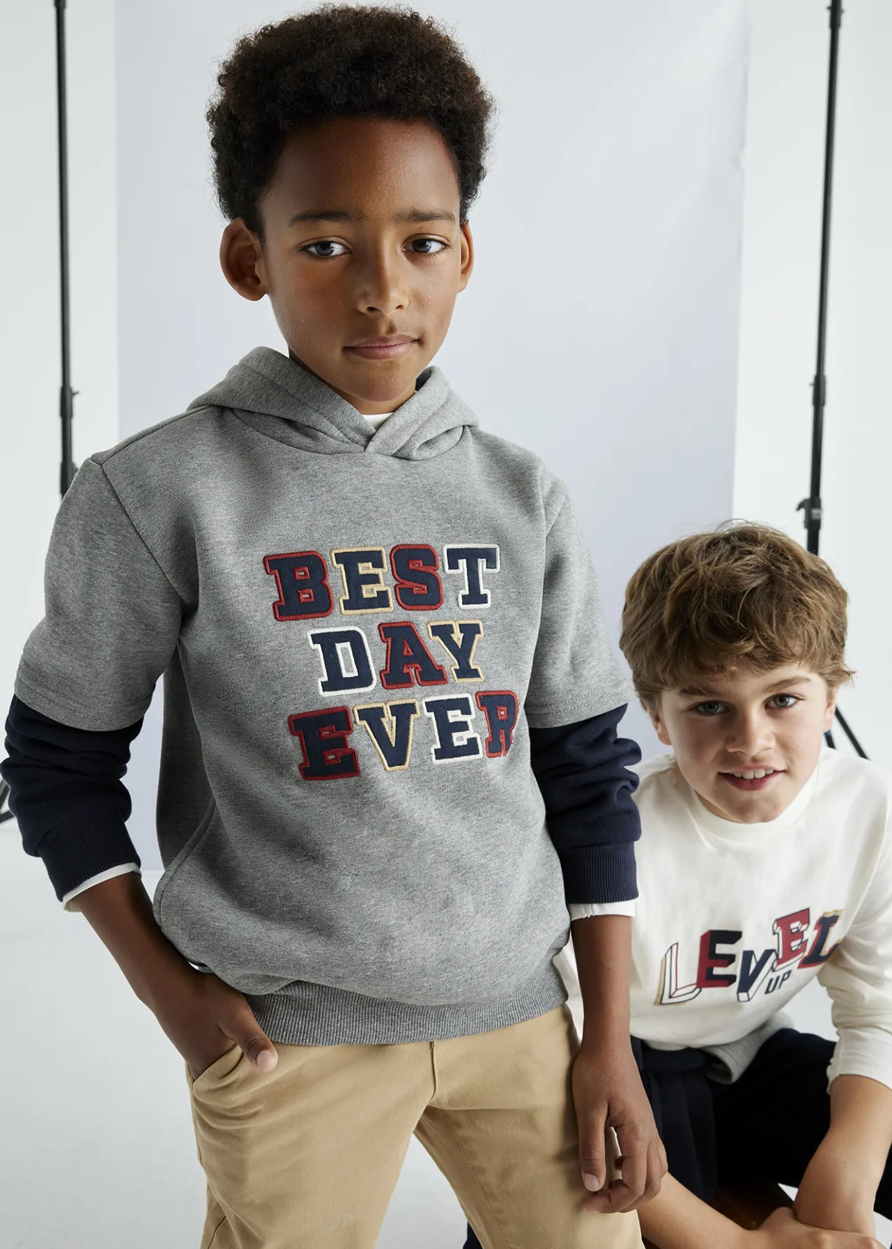 BOY Mayoral Boy Double Sleeved Hoodie