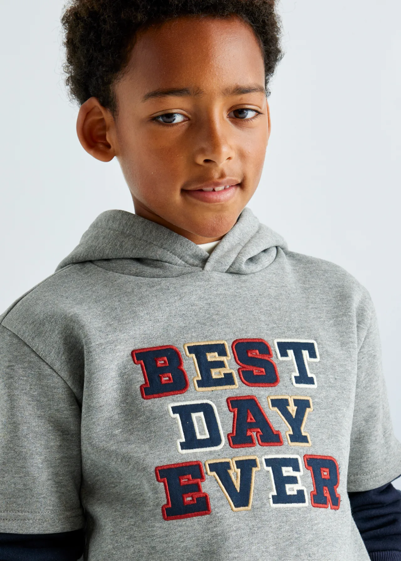 BOY Mayoral Boy Double Sleeved Hoodie