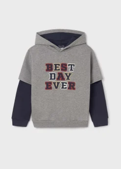 BOY Mayoral Boy Double Sleeved Hoodie