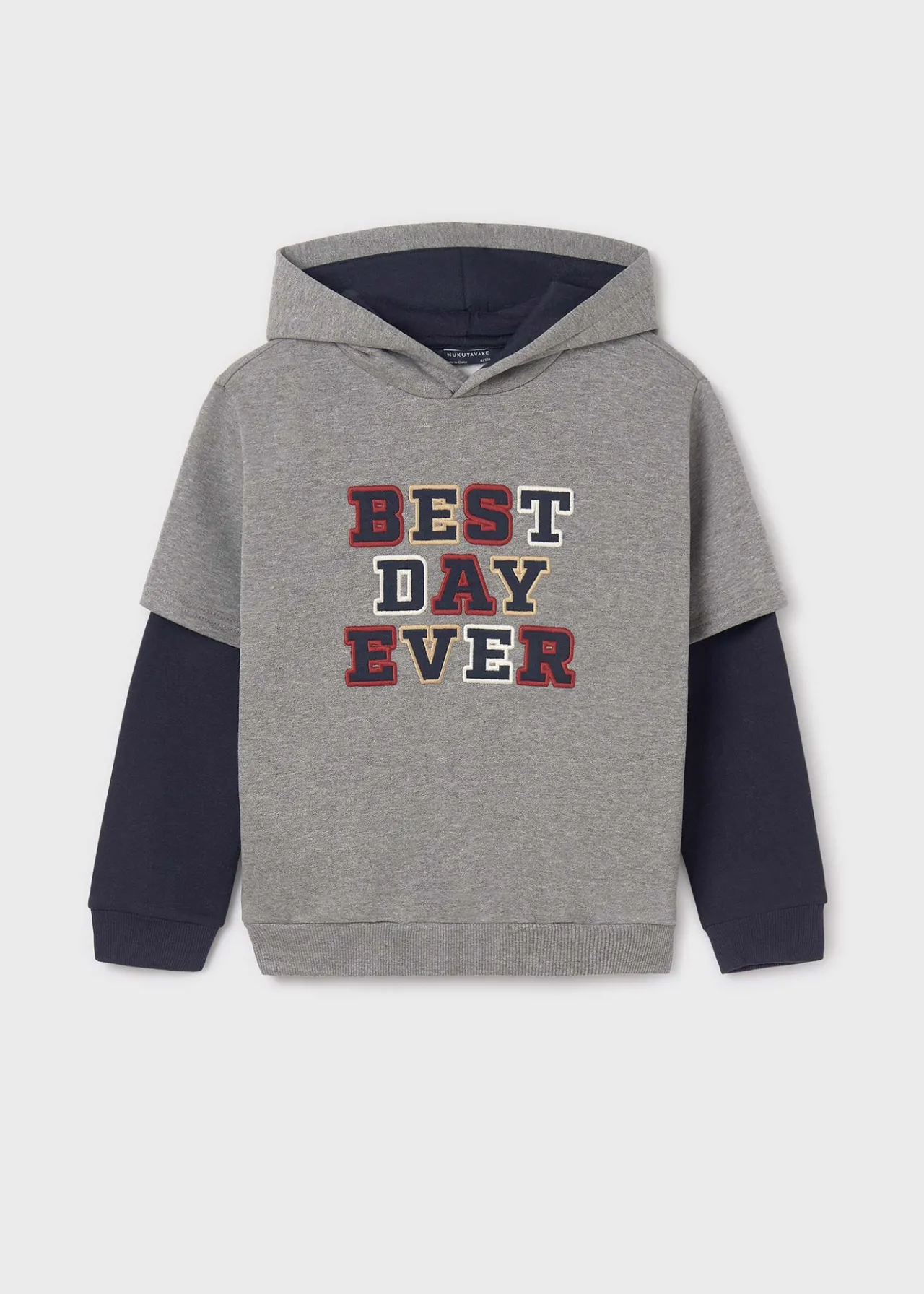 BOY Mayoral Boy Double Sleeved Hoodie