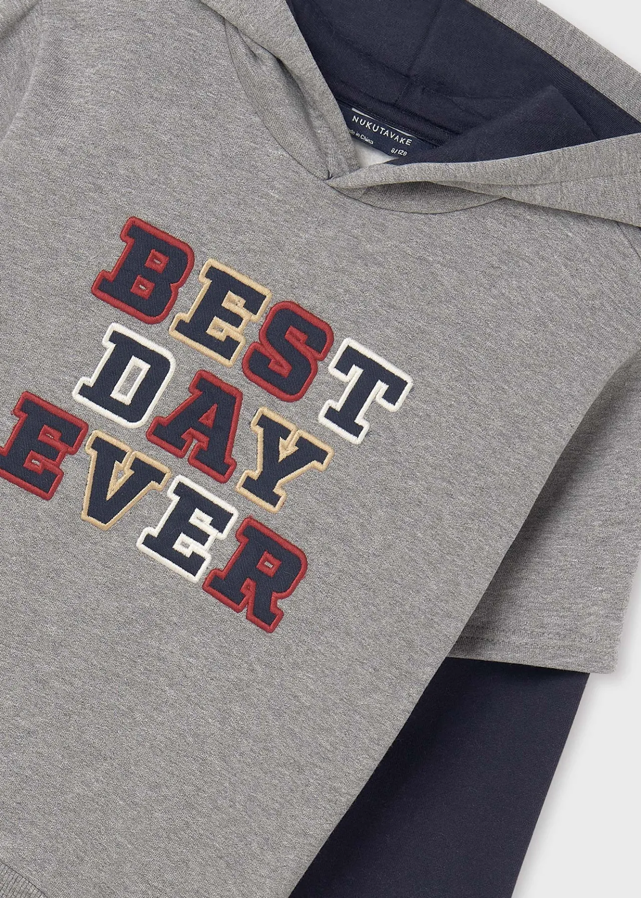 BOY Mayoral Boy Double Sleeved Hoodie