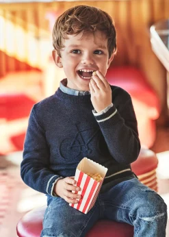 BOY Mayoral Boy Embossed Bike Sweater