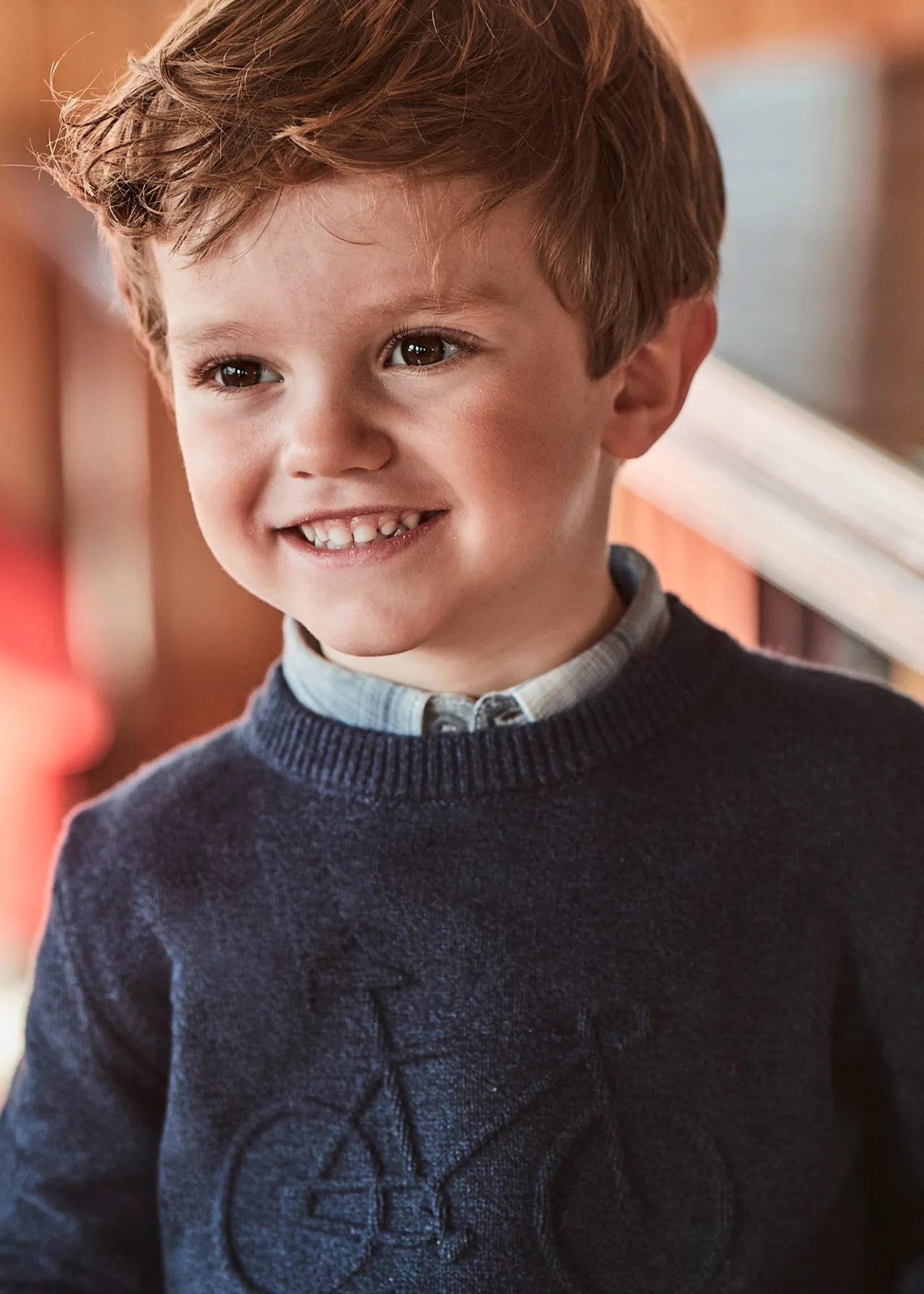 BOY Mayoral Boy Embossed Bike Sweater