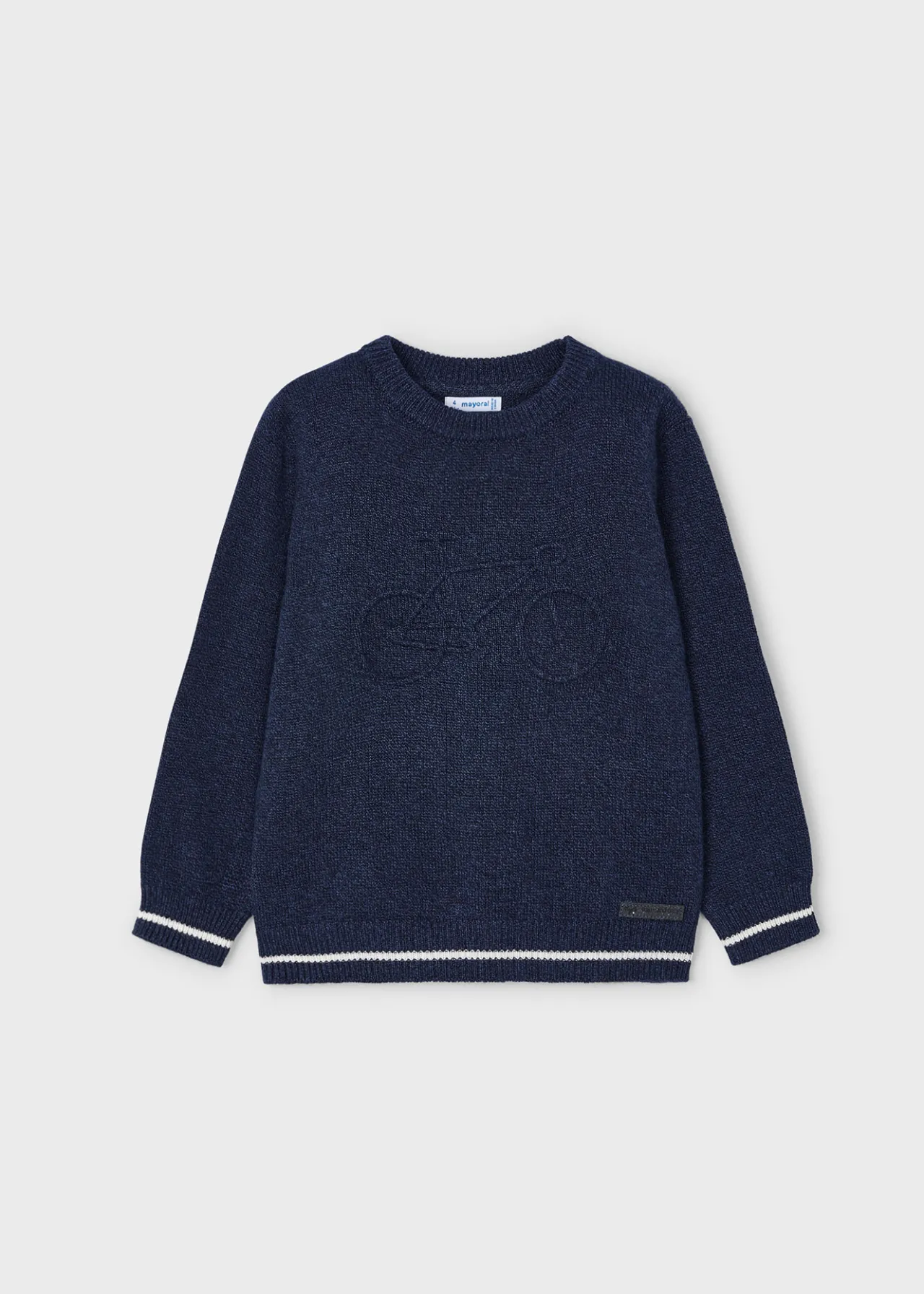 BOY Mayoral Boy Embossed Bike Sweater
