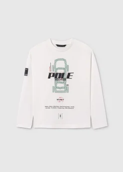 BOY Mayoral Boy Embossed Car Print T-Shirt