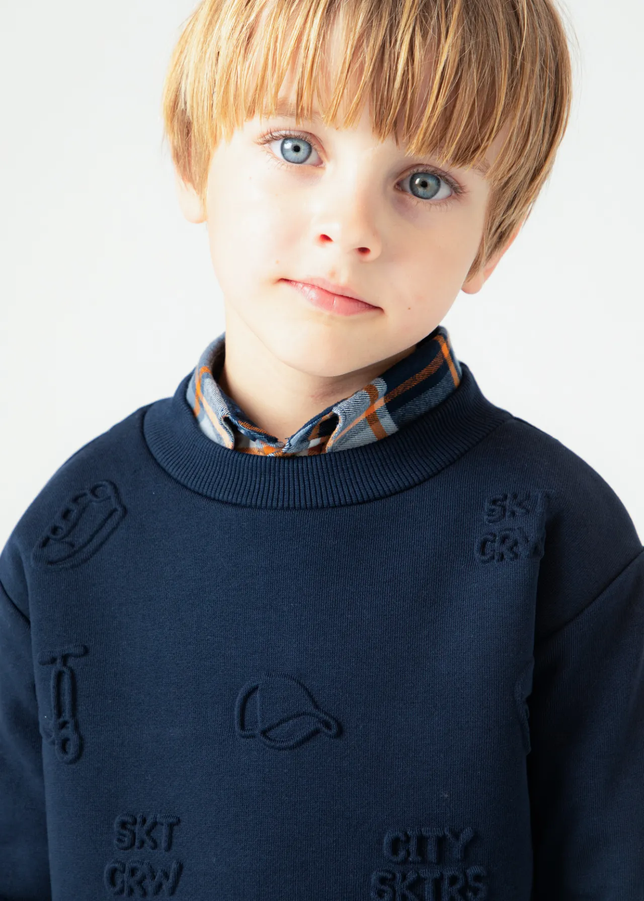 BOY Mayoral Boy Embossed Sweatshirt