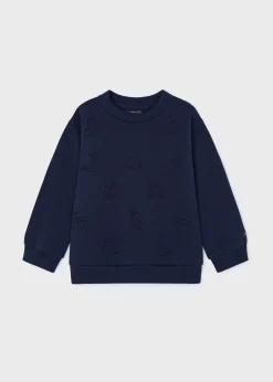 BOY Mayoral Boy Embossed Sweatshirt