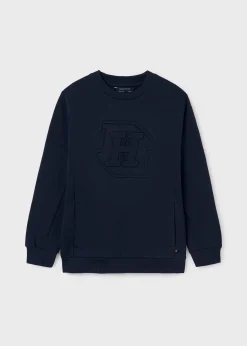 BOY Mayoral Boy Embossed Sweatshirt