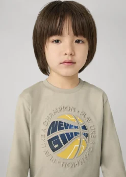 BOY Mayoral Boy Embossed T-Shirt