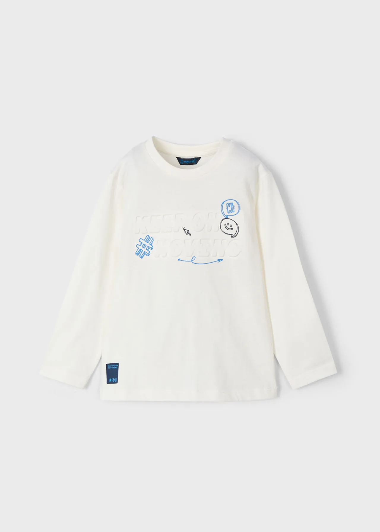 BOY Mayoral Boy Embossed T-shirt