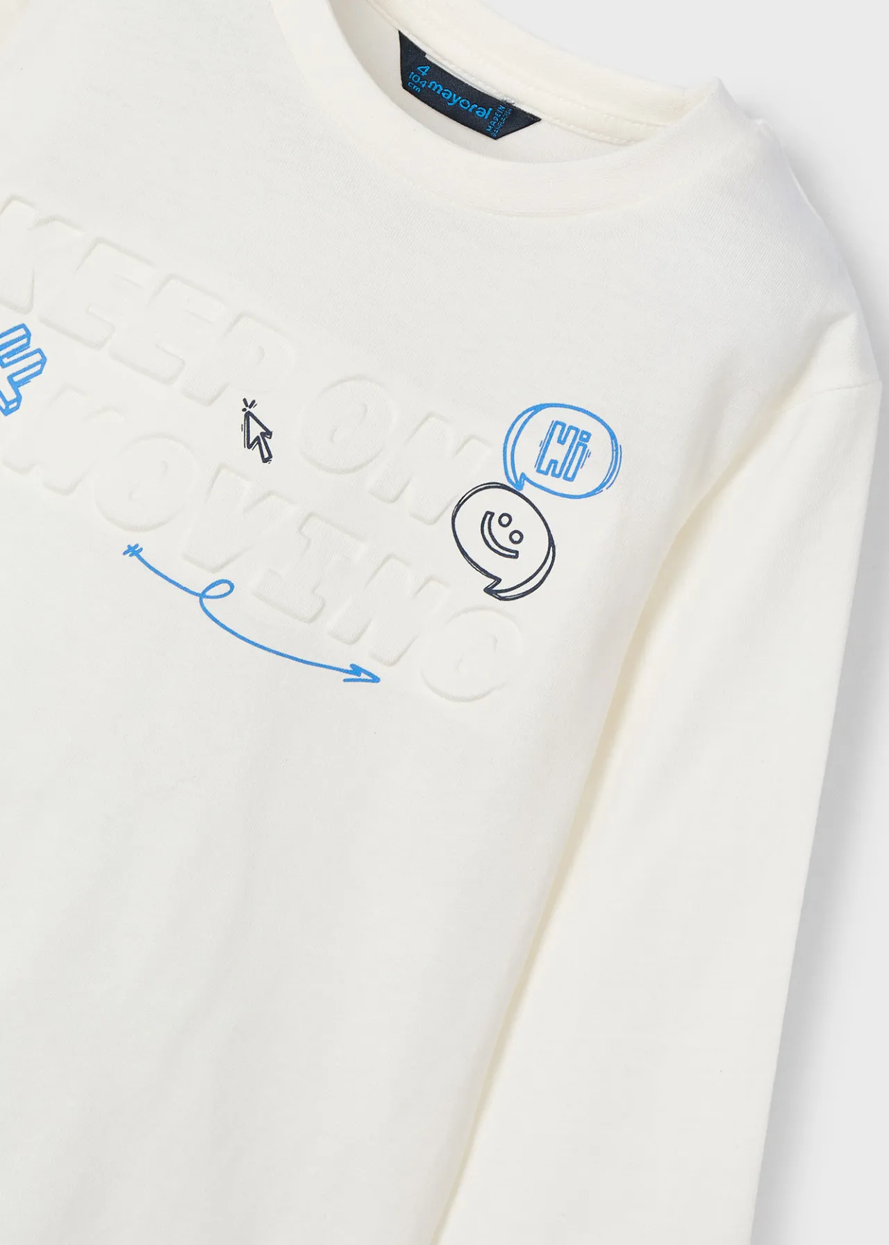BOY Mayoral Boy Embossed T-shirt