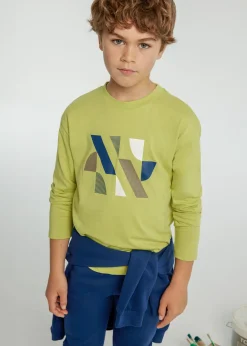 BOY Mayoral Boy Embossed T-Shirt