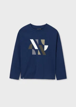 BOY Mayoral Boy Embossed T-Shirt