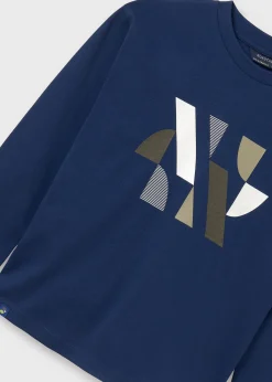 BOY Mayoral Boy Embossed T-Shirt