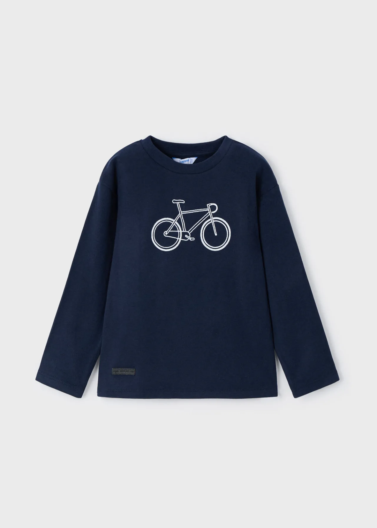 BOY Mayoral Boy Embroidered Bicycle T-Shirt