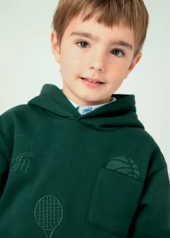 BOY Mayoral Boy Embroidered Hoodie