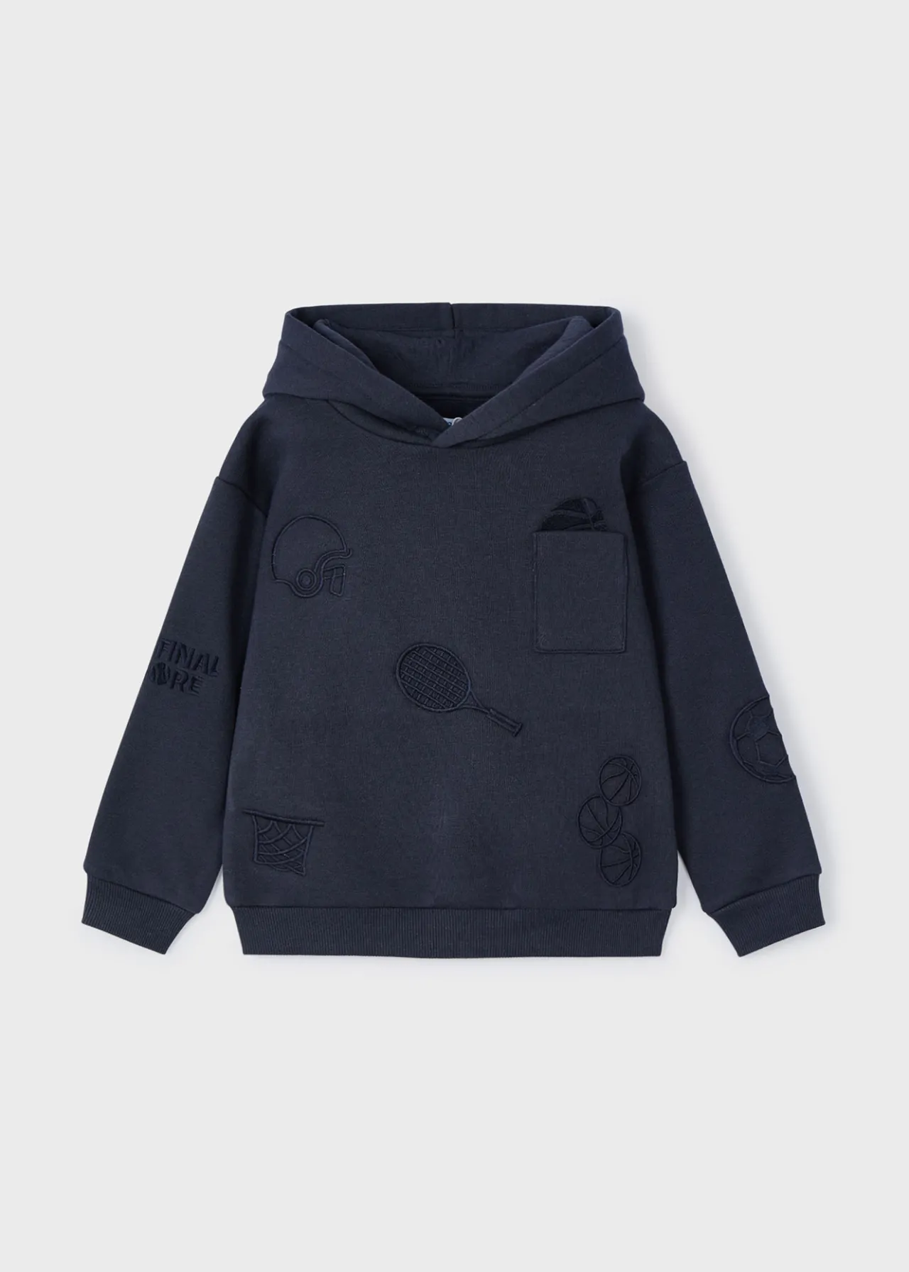 BOY Mayoral Boy Embroidered Hoodie